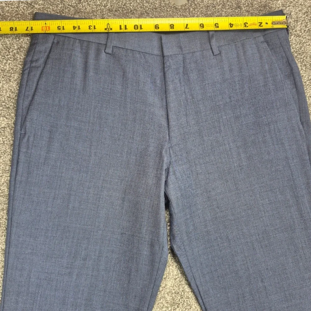 J.Crew Suit Mens 40R Blue Crosby Tollegno 1900 Italian Wool Ludlow Slim 32x32
